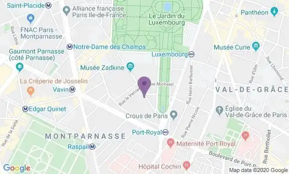 Localisation Mtre Arrate Rodolfo
