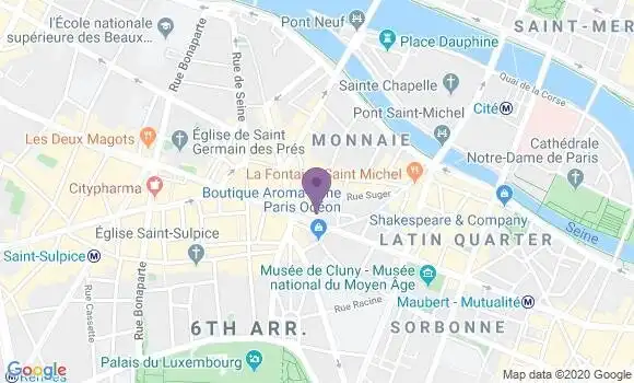 Localisation Mtre Lallemand Jan Baudouin