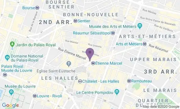 Localisation Mtre Dreau Nathalie