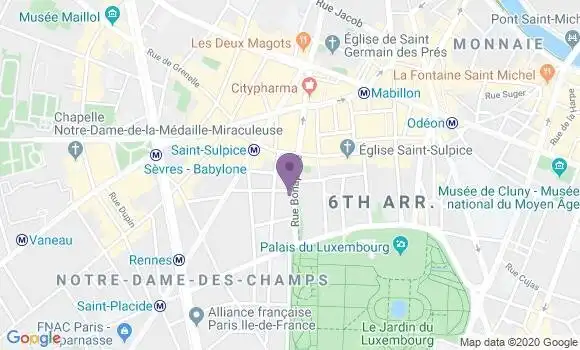 Localisation Mtre Levassor Stéphanie