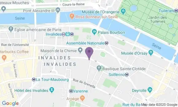 Localisation Mtre Antoine Léa