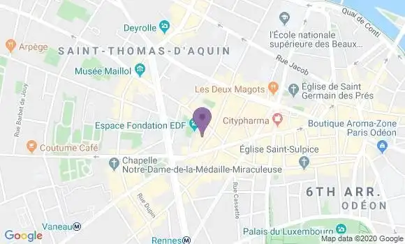 Localisation Mtre Auffray Sandra