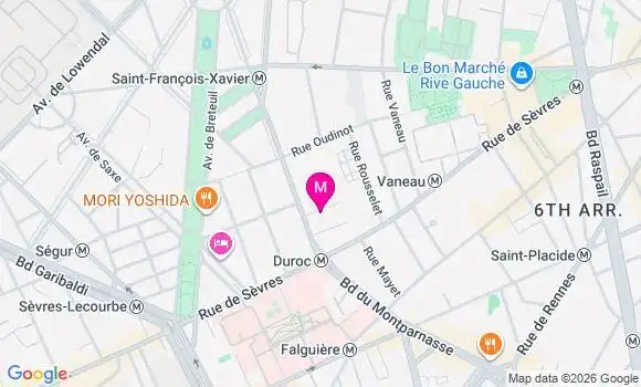 Localisation Mtre Lafont Matthieu