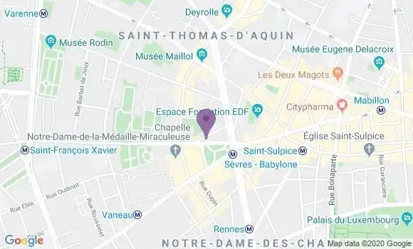 Localisation Mtre Landais Ariane