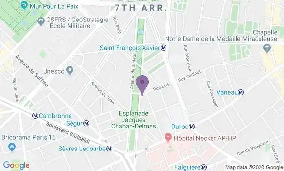 Localisation Mtre Lépine Hadrien