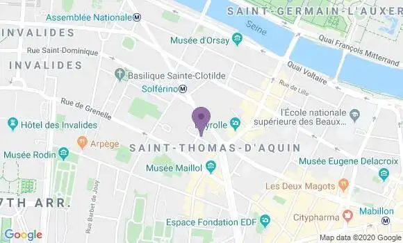 Localisation Mtre Mcconaughey Emilie
