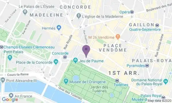 Localisation Mtre L
