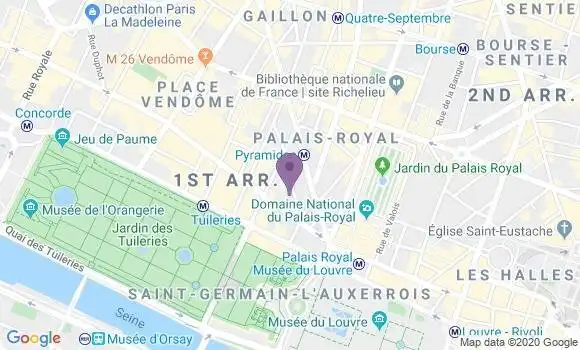 Localisation Mtre Marcel Tiffen