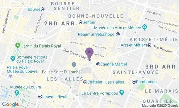 Localisation Mtre Mary Louis