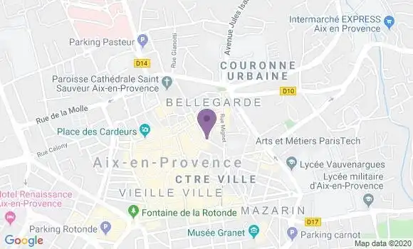 Localisation Mtre Bonnot Monique