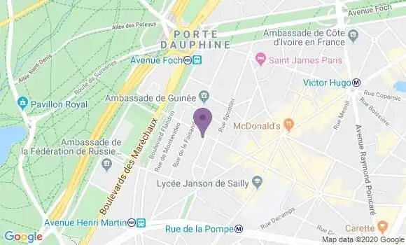 Localisation Mtre Abadie Marie