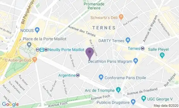 Localisation Mtre Abehsera Alix