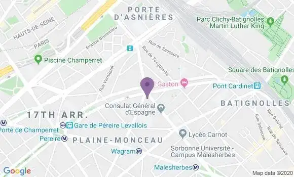 Localisation Mtre Araujo Judith