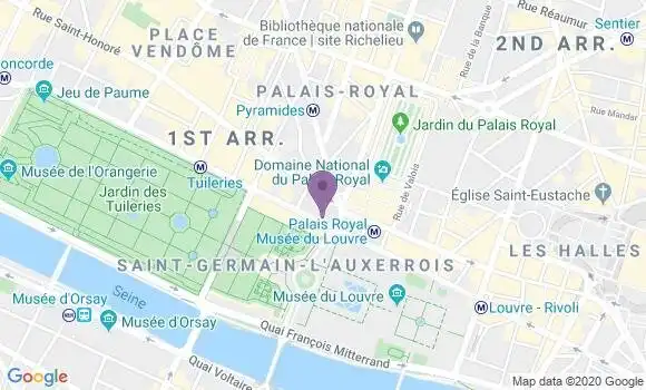 Localisation Mtre Danjou Pauline