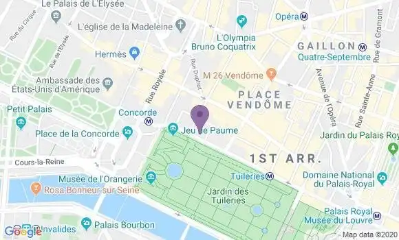 Localisation Mtre Durand Julie