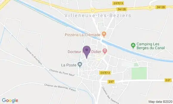 Localisation Mtre Degryse Céline