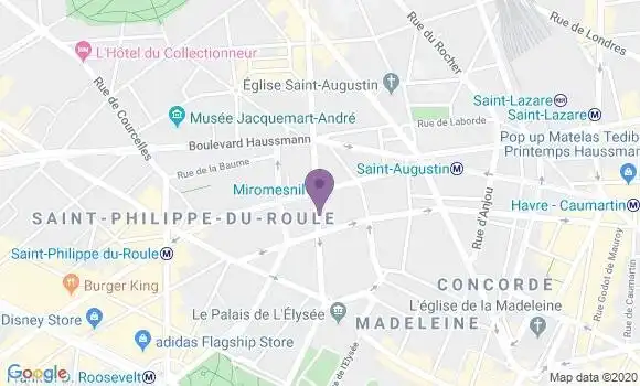 Localisation Mtre Allisy Charlotte