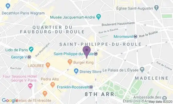 Localisation Mtre Amaral Thomas
