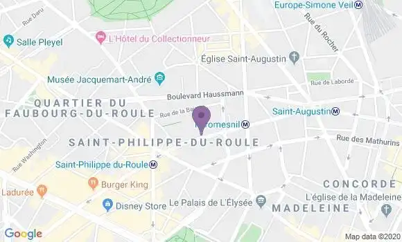 Localisation Mtre Anfray Morgan