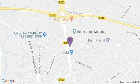 Localisation Mtre Devaux Florence