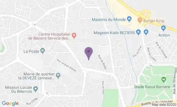 Localisation Mtre Domingot Marie Claude
