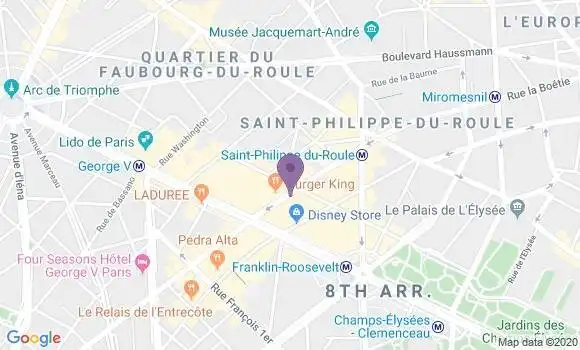 Localisation Mtre Auberger Domitille