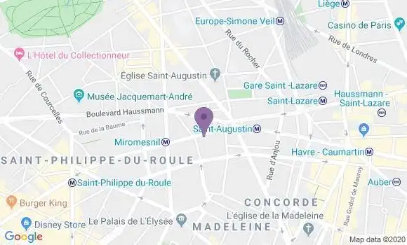 Localisation Mtre Audéon Jeanne