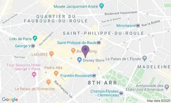 Localisation Mtre Auger Marie