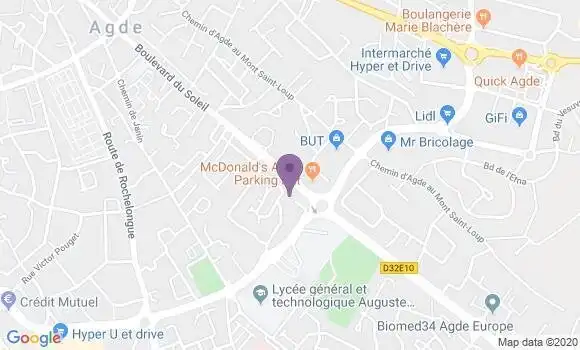 Localisation Mtre Fombonne Christine