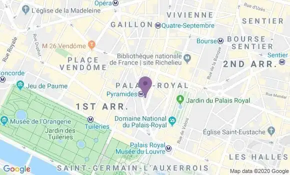 Localisation Mtre Baillargeat Mélaine