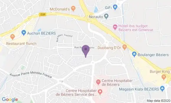 Localisation Mtre Gimeno Charline