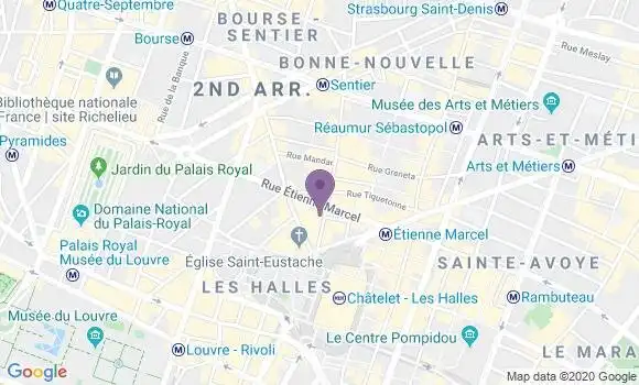 Localisation Mtre Bodier Ludovic