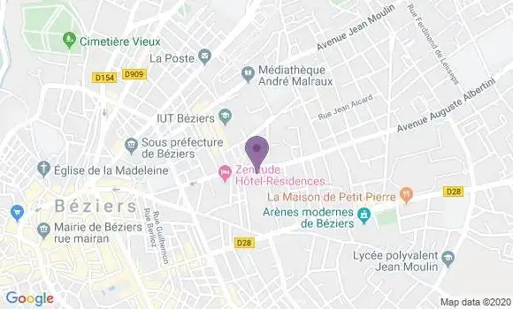 Localisation Mtre Guilhabert Eric