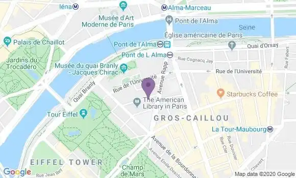 Localisation Mtre Barjou Bérengère