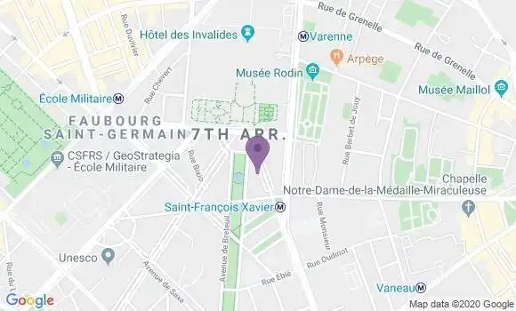 Localisation Mtre Bas François