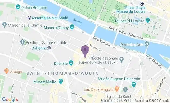 Localisation Mtre Berges Ludovic