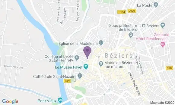Localisation Mtre Joukoff Nathalie