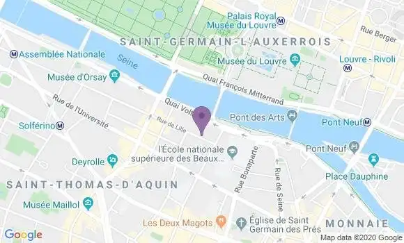 Localisation Mtre Claret de Fleurieu Marie