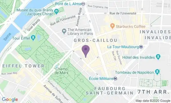 Localisation Mtre Cohen Déborah