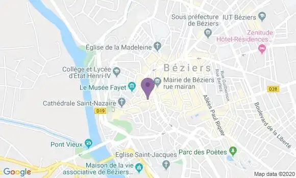 Localisation Mtre Llados Herail Bernadette