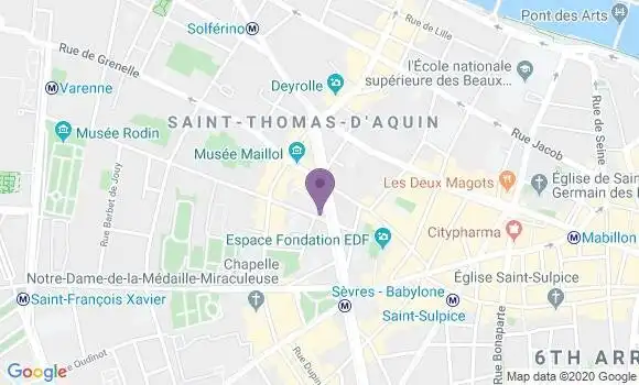 Localisation Mtre Dupont Sabrina