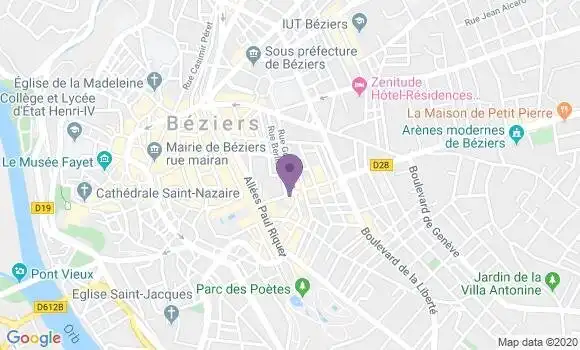 Localisation Mtre Mathieu Marie Louise
