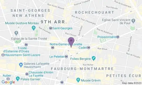 Localisation Mtre Lallement Annabelle