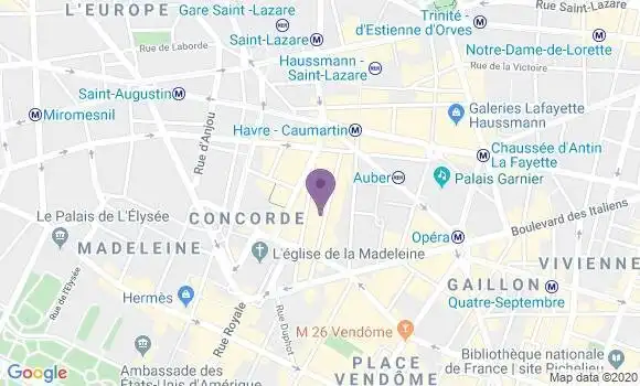 Localisation Mtre Lefebvre Elodie