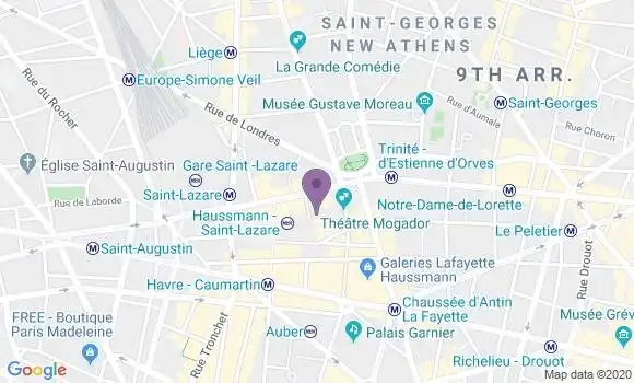 Localisation Mtre Liotier Laure
