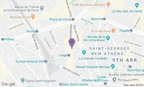 Localisation Mtre Michel David
