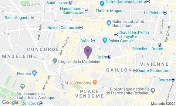 Localisation Mtre Baron Enora