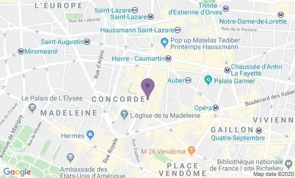 Localisation Mtre Beugre Fabienne