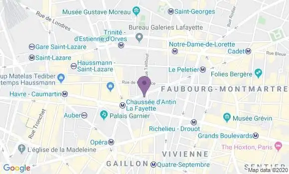 Localisation Mtre Dubois Paul Henri