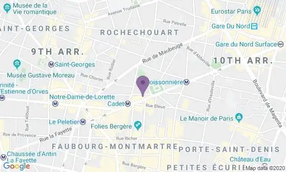 Localisation Mtre Bonnaillie Françoise